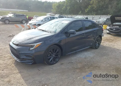 2025 Toyota Corolla Le/Se from USA, damaged, VIN JTDBDMHE1S3020229